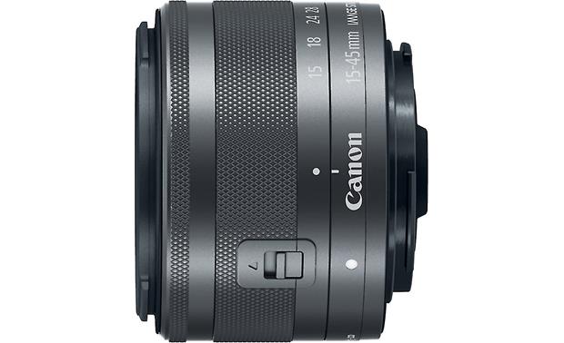 Canon Ef M 15 45mm F 3 5 6 3 Is Stm Graphite Wide Angle Zoom Lens For Canon Eos M Series Mirrorless Cameras At Crutchfield