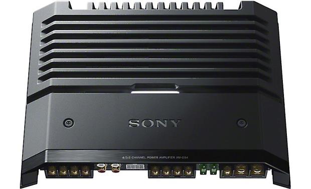 Sony XM-GS4 4-channel car amplifier — 70 watts RMS x 4 at