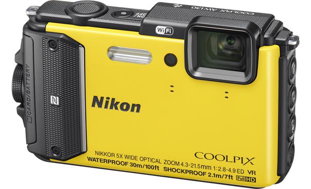 Nikon Coolpix Aw130 (yellow) Tough-style 16-megapixel Digital Camera 