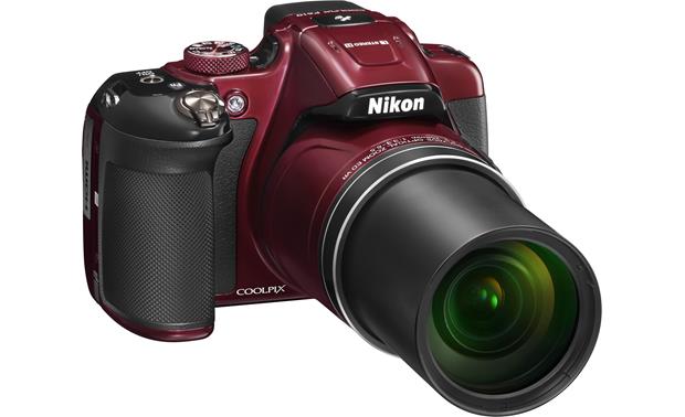 Nikon P610 (Red) 16-megapixel camera with 60X optical zoom, Wi-Fi® and GPS at Crutchfield