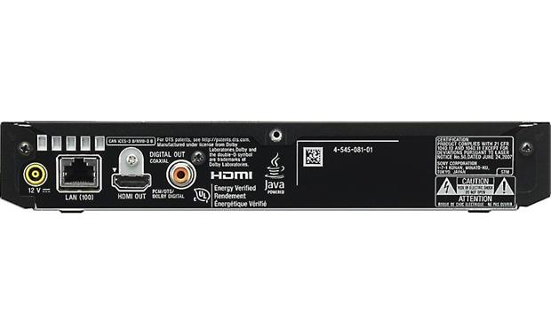 Sony BDP-S1500 Blu-ray player with networking at Crutchfield