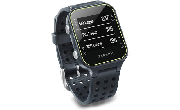 Garmin Approach® S20 (Slate) Golf GPS watch — covers over 41,000 