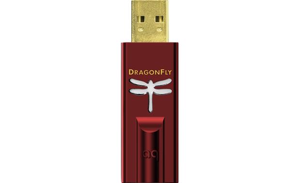 Final fossil loop AudioQuest DragonFly® Red v1.0 Plug-in USB DAC/headphone amplifier,  compatible with Apple® and Android™ mobile devices at Crutchfield