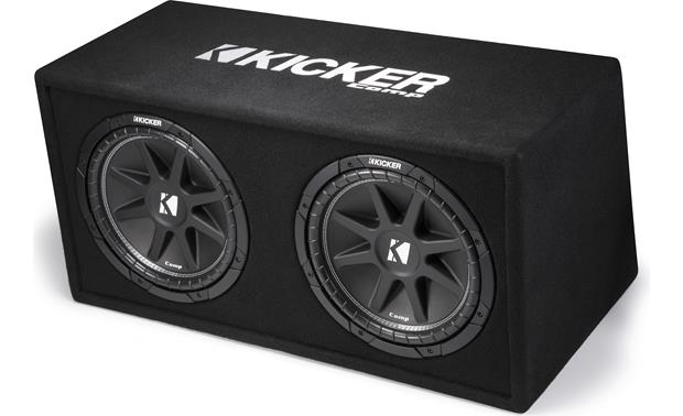 Kicker 43DC122 Ported enclosure with 