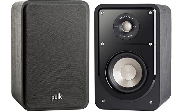 Polk Audio Signature S15 Washed Black Walnut Bookshelf Speakers