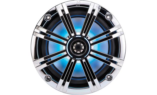 kicker km654lcw 6.5 led marine speakers