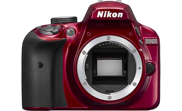 Nikon D3400 Kit (Red) 24.2-megapixel digital SLR camera with 18