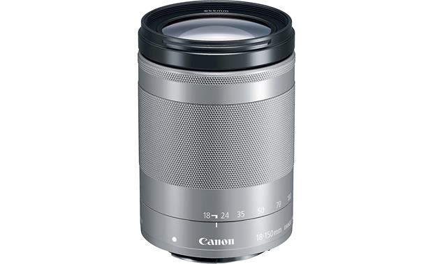 Canon Ef M 18 150mm F 3 5 6 3 Is Stm Silver Telephoto Zoom Lens For Canon Eos M Series Mirrorless Cameras At Crutchfield