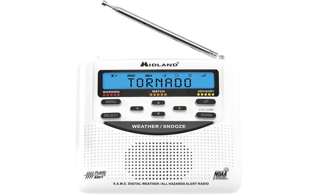 NEW Midland WR120 NOAA Weather All Hazards Alert S.A.M.E Tech Eng.Span.French