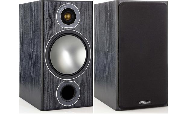 Monitor Audio Bronze 2 (Black Oak Vinyl) Bookshelf speakers at