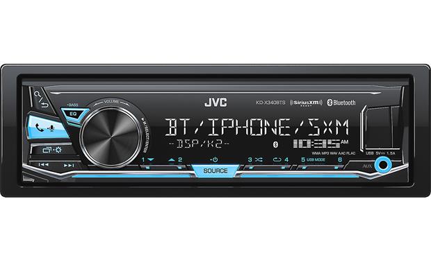 JVC KD-X340BTS Digital media receiver (does not play CDs ... jvc radio wiring check 