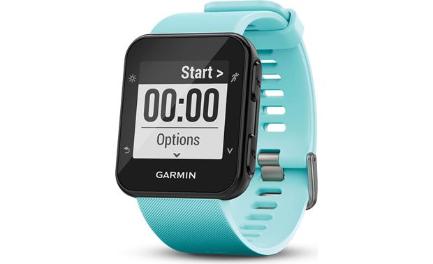 garmin forerunner 35 gps heart rate monitor running watch frost blue