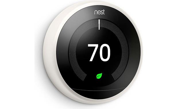 Google Nest Learning Thermostat 3rd Generation White Smart Learning Thermostat At Crutchfield