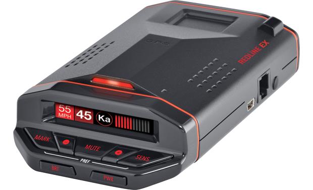 escort redline ex radar detector with bluetooth gps and preloaded camera database at crutchfield escort redline ex