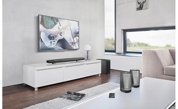 heos as surround speakers
