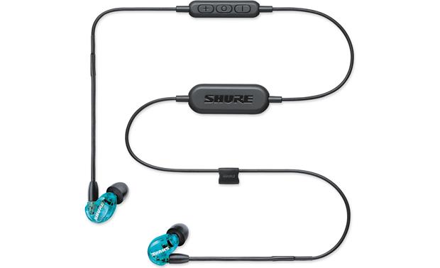 Shure Se215 Bt1 Blue Sound Isolating Earphones With Wireless Bluetooth Adapter Cable At Crutchfield