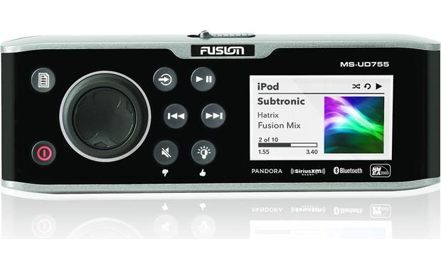 Fusion Ms Ud755 Marine Digital Media Receiver With Internal Dock Does Not Play Cds At Crutchfield