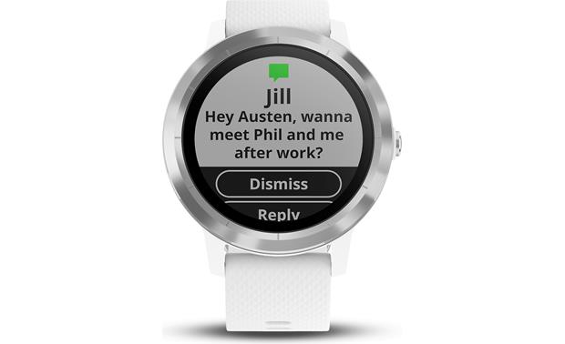 garmin vívoactive 3 white