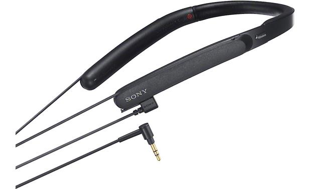 Sony Wi 1000x Black Wireless Bluetooth Headphones With Neckband And Noise Cancellation At Crutchfield