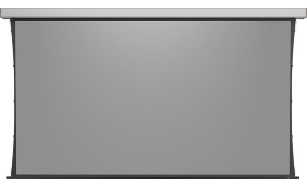 Screen Innovations Solo 100 Cordless Motorized Tab Tensioned Projector Screen With Slate Gray Fabric At Crutchfield