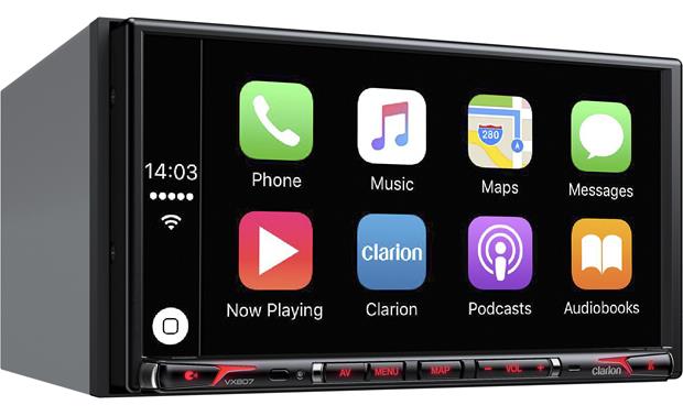 clarion music system