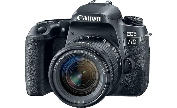 psychologie Wat mensen betreft Verliefd Canon EOS 77D Kit 24.2-megapixel DSLR camera with 18-55mm zoom lens,  Wi-Fi®, and Bluetooth® at Crutchfield
