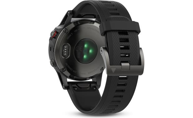 fenix 5 slate grey with black band