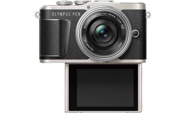 Olympus Pen E Pl9 Kit Black 16 1 Megapixel Mirrorless Camera With Wi Fi Bluetooth And 14 42mm F 3 5 5 6 Ez Lens At Crutchfield