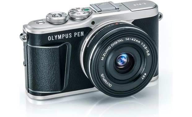 Olympus Pen E Pl9 Kit Black 16 1 Megapixel Mirrorless Camera With Wi Fi Bluetooth And 14 42mm F 3 5 5 6 Ez Lens At Crutchfield