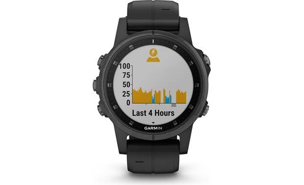 fenix 5s plus sapphire black with black band