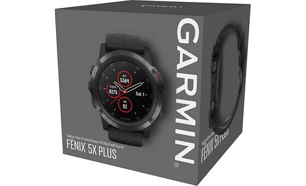 garmin fenix 5x plus sapphire black