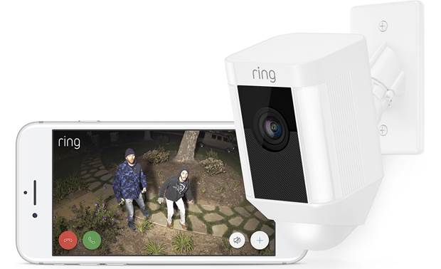 ring spotlight cam mount hd security camera