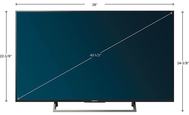 Image result for Sony Bravia 43X800e 4K HDR Smart LCD 43" Android TV