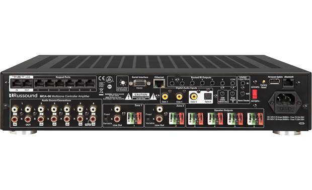 Russound MCA-66 6 source 6 multi zone controller amplifier NO keypads 