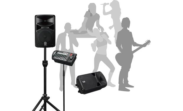 Yamaha STAGEPAS 400BT Portable 8-channel PA system with 
