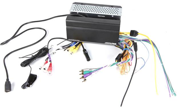 Alpine KTA-450 Power Pack Compact 4-channel car amplifier ... alpine 2 channel amp wire diagram 