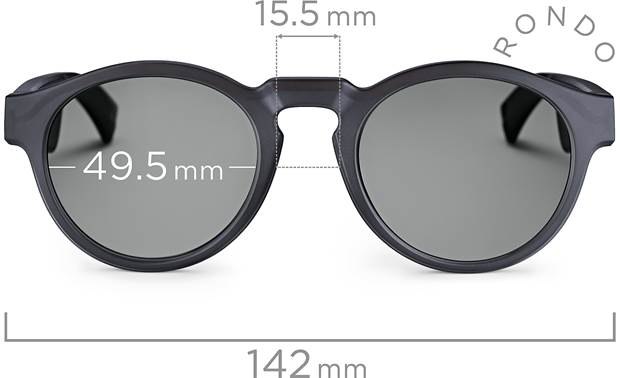 Bose Frames Rondo Audio sunglasses at Crutchfield