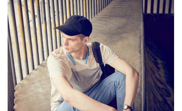 Sony Wi C400 Blue Wireless In Ear Neckband Headphones At Crutchfield