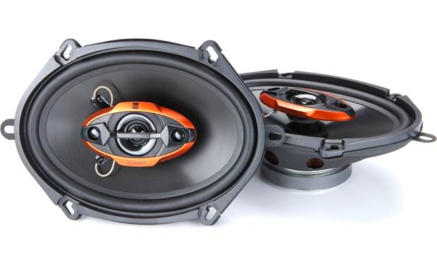 dual 6x8 speakers