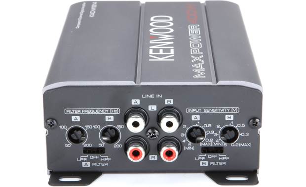Kenwood KAC-M1814 4-Channel Compact Bridgeable Marine//Motorsports 400W Max Power Digital Amplifier