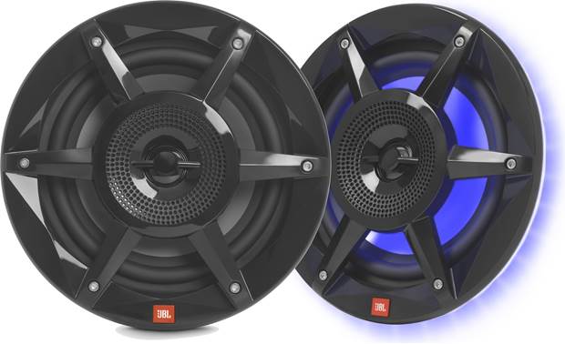 Jbl Stadiummb6520am Black Stadium Series 6 1 2 2 Way Marine Speakers With Rgb Led Lighting At Crutchfield