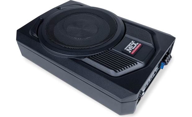 Mtx Tn8ms Terminator Series 8 Compact Powered Under Seat Subwoofer Enclosure At Crutchfield