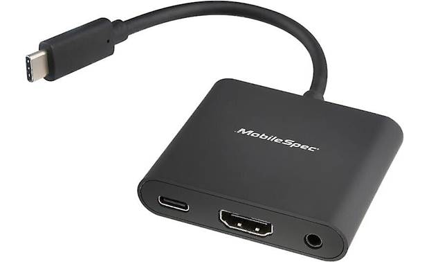 Mobilespec Mbs 3 Way Usb C Adapter At Crutchfield