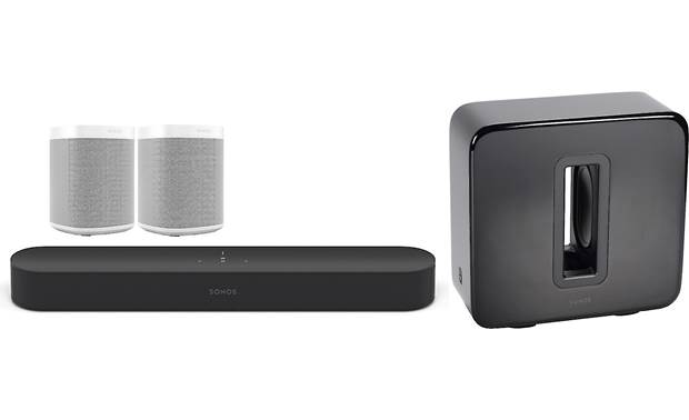 connect subwoofer to sonos beam