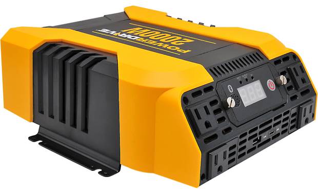 Powerdrive Pd00 00 Watt Power Inverter With Bluetooth Yellow Power Inverters Audio Video Accessories