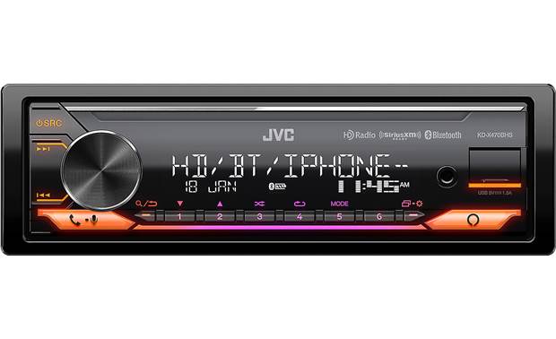 13-Band EQ USB SiriusXM Ready Compatible with Alexa JVC KD-X470BHS Digital Media Receiver Bluetooth HD Radio