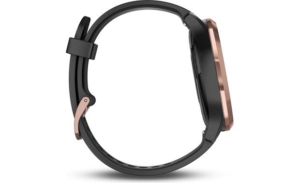 vivomove hr black with rosegold hardware