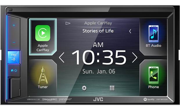 Jvc Kw M650bt Digital Multimedia Receiver Does Not Play Cds At