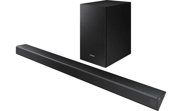 plaag Goed doen Koppeling Samsung HW-R550 Powered 2.1-channel sound bar with wireless subwoofer at  Crutchfield