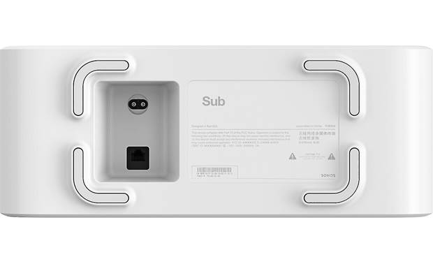 Sonos Sub (Gen 3) (White) Wireless subwoofer for compatible Sonos 